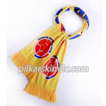 Kolumbia Mistrzostwa Świata 2018 Szalik Żółty